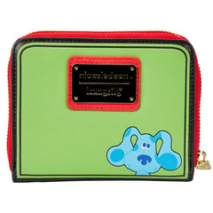 LOUNGEFLY BLUES CLUES HANDY DANDY NOTEBOOK ZIP AROUND WALLET