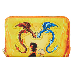 Loungefly Avatar the Last Airbender Fire Dance Zip Around Wallet