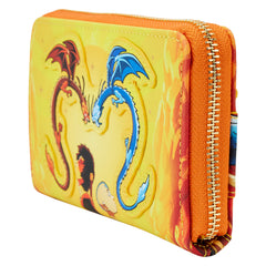 Loungefly Avatar the Last Airbender Fire Dance Zip Around Wallet