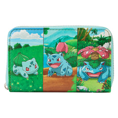 Loungefly Pokemon Bulbasaur Evolution Zip Wallet