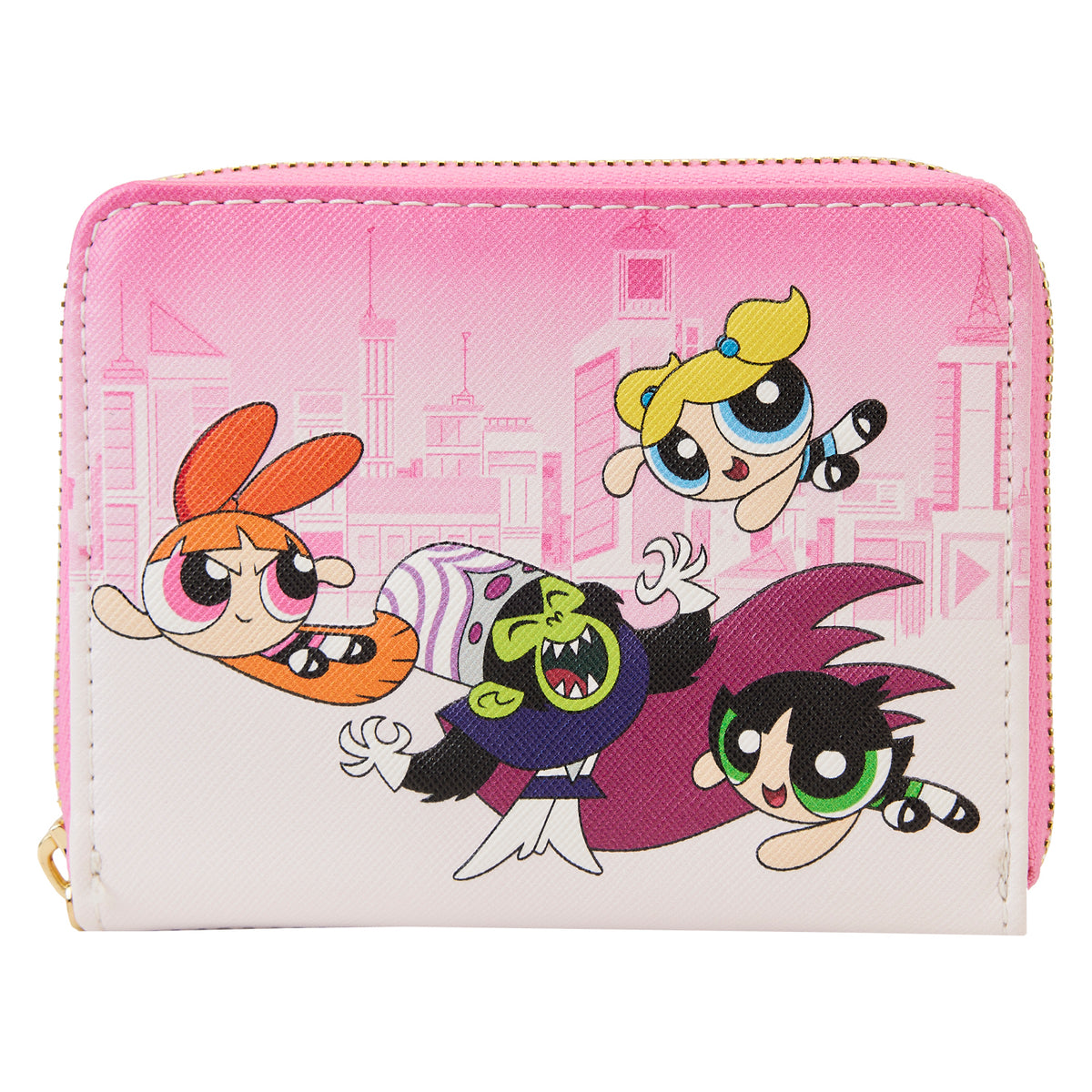 Loungefly Powerpuff Girls vs Mojo Jojo Zip Wallet