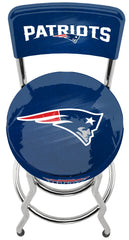 New England Patriots NFL High Back Adjustable Swivel Stool, Arcade1Up