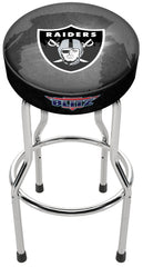 ARCADE1UP Las Vegas Raiders Adjustable NFL Team Pub Stool