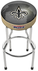 ARCADE1UP New Orleans Saints Adjustable NFL Team Pub Stool