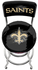 New Orleans Saints NFL High Back Adjustable Swivel Stool, Arcade1Up