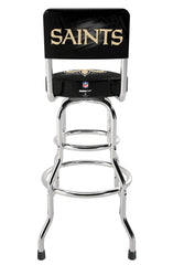 New Orleans Saints NFL High Back Adjustable Swivel Stool, Arcade1Up