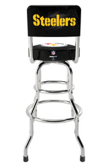 Pittsburgh Steelers NFL High Back Adjustable Swivel Stool, Arcade1Up