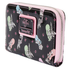 LOUNGEFLY Women's Valfre Tattoo Allover Print Zip-Around Wallet