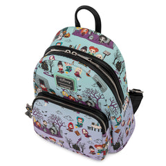 LOUNGEFLY Disney Hocus Pocus Scene Aop Mini Backpack