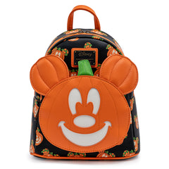 LOUNGEFLY Disney Mickey-o-lantern Mini Backpack