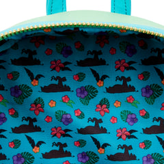 LOUNGEFLY Disney Jungle Book Bare Necessities Womens Double Strap Shoulder Bag Purse