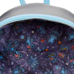 LOUNGEFLY Disney Lilo and Stitch Space Adventure Womens Double Strap Shoulder Bag Purse