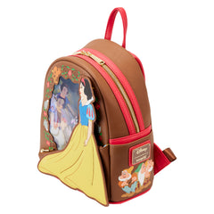 LOUNGEFLY Disney Snow White Lenticular Princess Series Mini Backpack