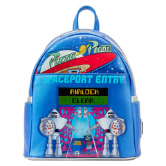 LOUNGEFLY PIXAR TOY STORY PIZZA PLANET SPACE ENTRY MINI BACKPACK