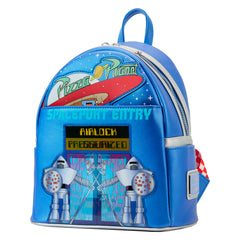 LOUNGEFLY PIXAR TOY STORY PIZZA PLANET SPACE ENTRY MINI BACKPACK