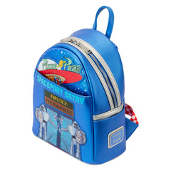 LOUNGEFLY PIXAR TOY STORY PIZZA PLANET SPACE ENTRY MINI BACKPACK