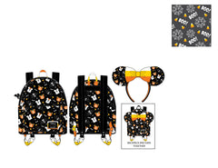 Loungefly Disney Mickey and Minnie Spooky Mice Mini Backpack