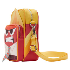 LOUNGEFLY DISNEY PIXAR INSIDE OUT ANGER COSPLAY PASSPORT BAG