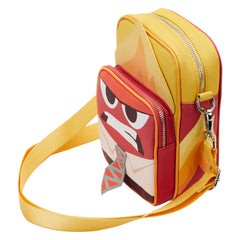 LOUNGEFLY DISNEY PIXAR INSIDE OUT ANGER COSPLAY PASSPORT BAG