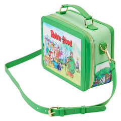 LOUNGEFLY Disney Robin Hood Lunchbox Crossbody Purse