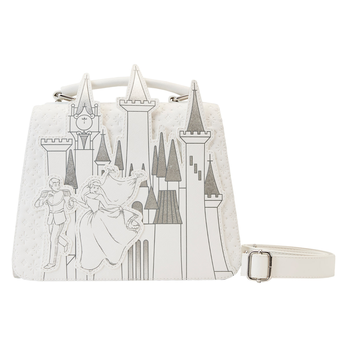 LOUNGEFLY Disney Cinderella Happily Ever After Crossbody Bag