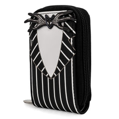 LOUNGEFLY Disney NBC Jack Skellington Suit Accordion Wallet