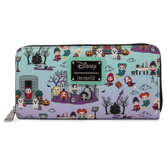 LOUNGEFLY Disney Hocus Pocus Scene Aop Ziparound Wallet