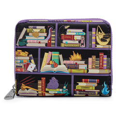 LOUNGEFLY Disney Villains Books Ziparound Wallet