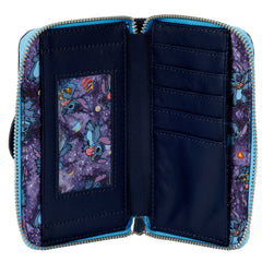 LOUNGEFLY Women's Disney Lilo and Stitch Space Adventure Zip-Around Wallet