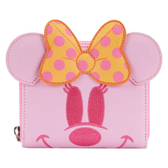 Loungefly Disney Pastel Ghost Minnie Glow in Zip Around Wallet