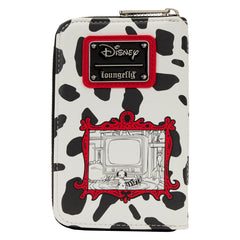 LOUNGEFLY DISNEY CLASSIC BOOKS 101 DALMATIANS BOOK ZIP AROUND WALLET
