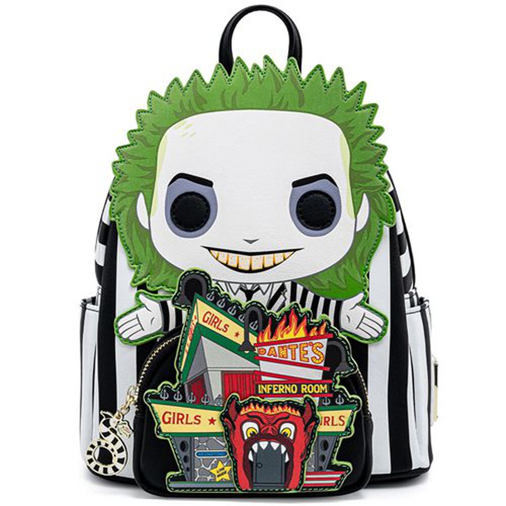 POP BY LOUNGEFLY BEETLEJUICE DANTE'S INFERNO MINI BACKPACK