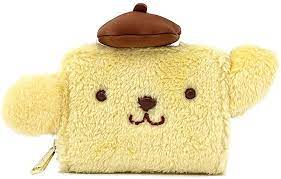 LOUNGEFLY Sanrio Pompompurin Cosplay Plush Trifold Wallet