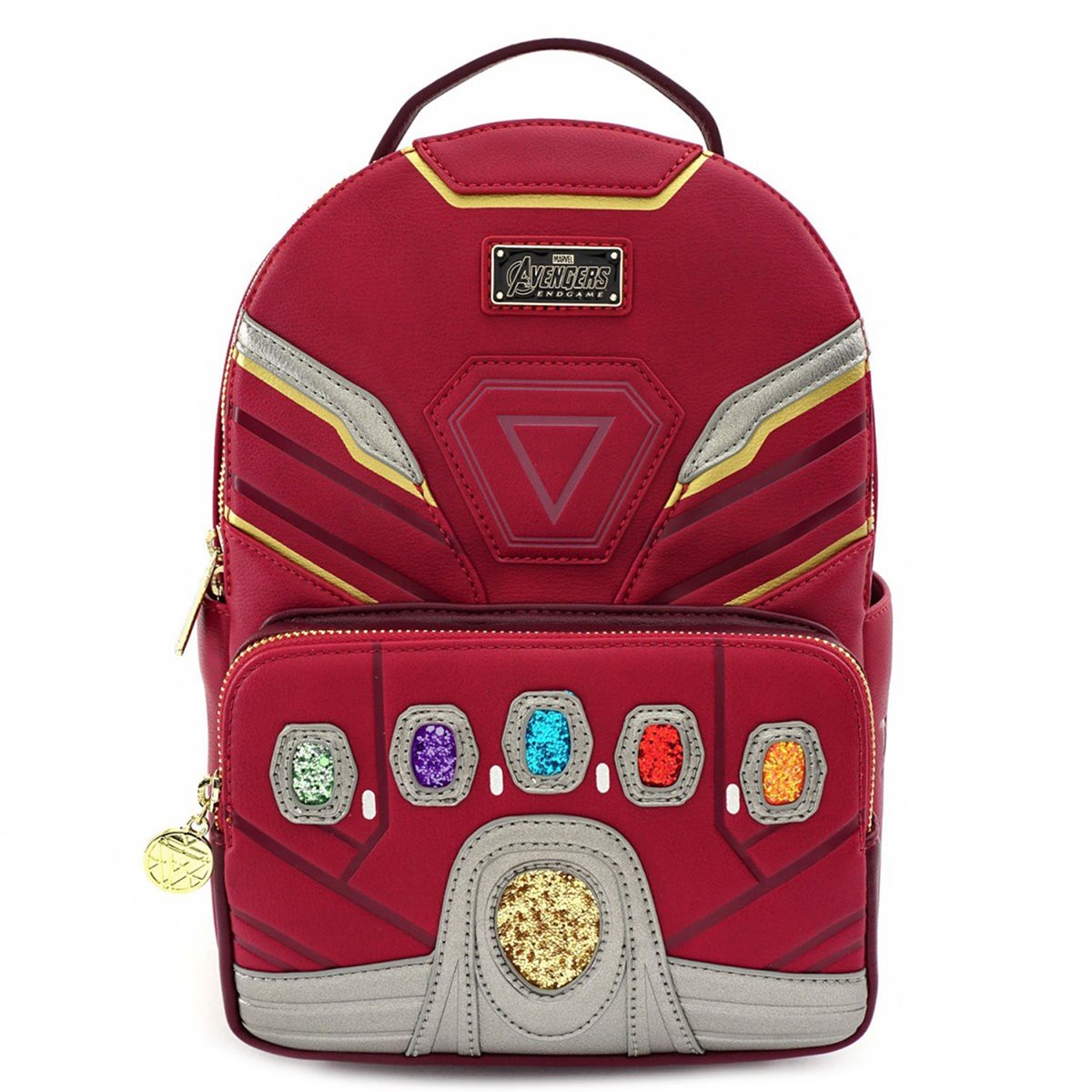 LOUNGEFLY x Marvel Avengers Iron Gauntlet Endgame Hero Mini Backpack