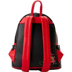 LOUNGEFLY Elf Clausometer Light Up Double Strap Shoulder Bag