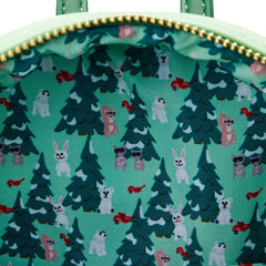 LOUNGEFLY Rudolph the Red Nosed Reindeer Holiday Group Double Strap Shoulder Bag