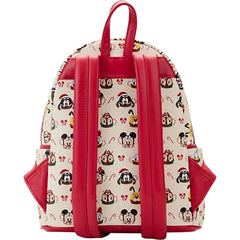 LOUNGEFLY Disney Hot Cocoa Double Strap Shoulder Bag and Ear Headband Set