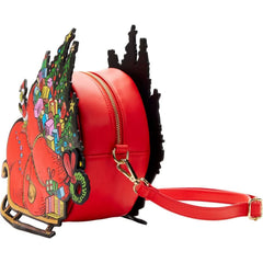 LOUNGEFLY Dr. Seuss' How the Grinch Stole Christmas! Sleigh Crossbody Bag