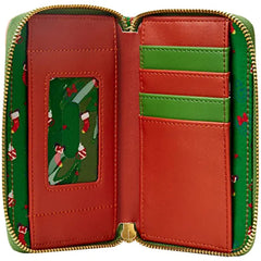 LOUNGEFLY Disney Mickey & Minnie Hot Cocoa Fireplace Wallet