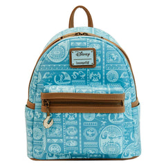 LOUNGEFLY Disney Moana Maui Tattoo Print Mini Backpack