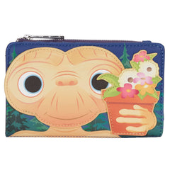LOUNGEFLY ET FLOWER POT FLAP WALLET