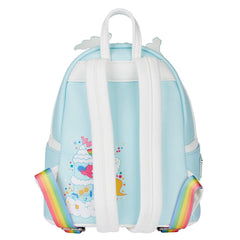 LOUNGEFLY Care Bears Care-A-Lot Castle Womens Double Strap Shoulder Bag Purse