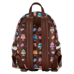 LOUNGEFLY Disney Princess Cakes Women's Double Strap Shoulder Bag Purse