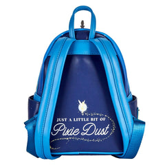 LOUNGEFLY Disney Peter Pan Glow Clock Women's Double Strap Shoulder Bag Purse
