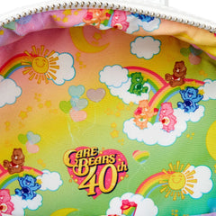 LOUNGEFLY Care Bears Care-A-Lot Castle Womens Double Strap Shoulder Bag Purse