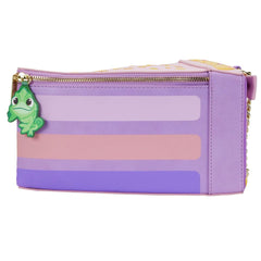 LOUNGEFLY DISNEY TANGLED COSPLAY CAKE CROSS BODY BAG