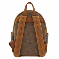 LOUNGEFLY Star Wars Ewok Faux Leather Mini Backpack Standard